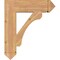 Ekena Millwork Legacy Arts & Crafts Smooth Bracket, Western Red Cedar, 5 1/2"W x 24"D x 28"H BKT06X24X28LEC03SWR - alternate 2